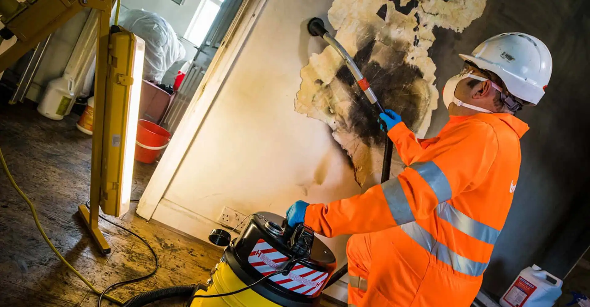 How to remove soot from walls